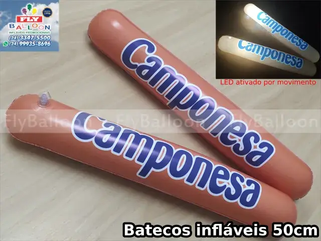 Bateko personalizado com LED Camponesa