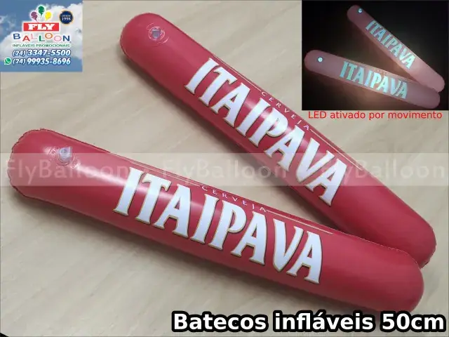 Bateko personalizado com LED Cerveja Itaipava